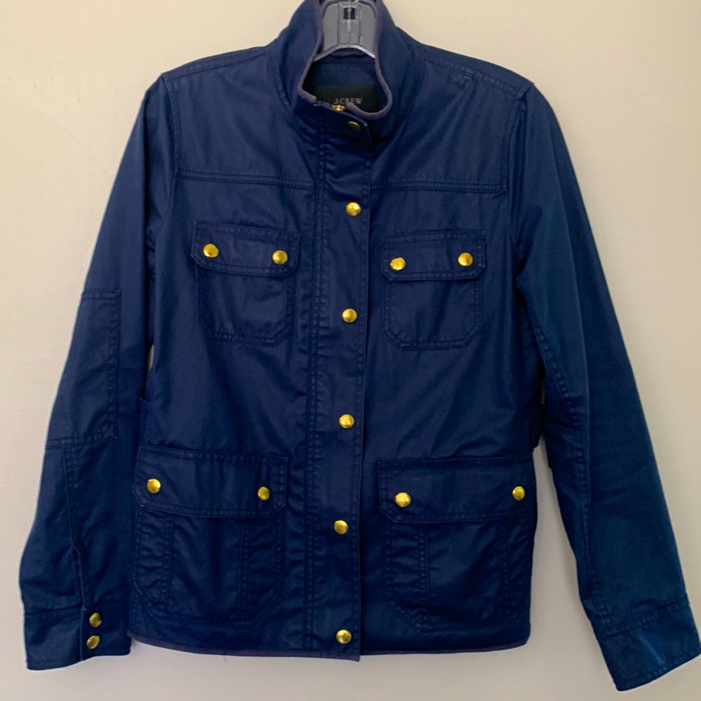 J.Crew waxed cotton jacket, this a beautiful jacket !